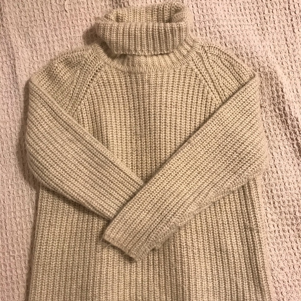 LAUREN RALPH LAUREN KNITTED CHUNKY TURTLENECK